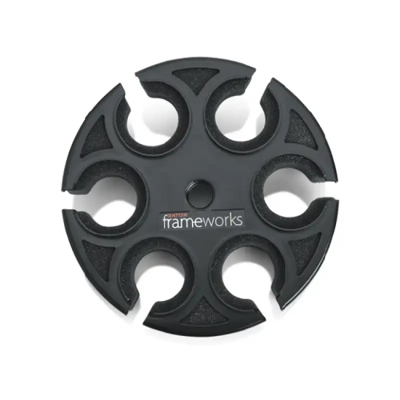 Suport pentru 6 microfoane Gator Frameworks Mic 6 Tray 459929.48785